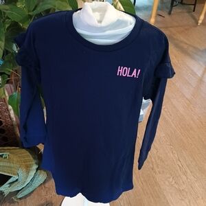 NOLA navy blue medium dress NWT